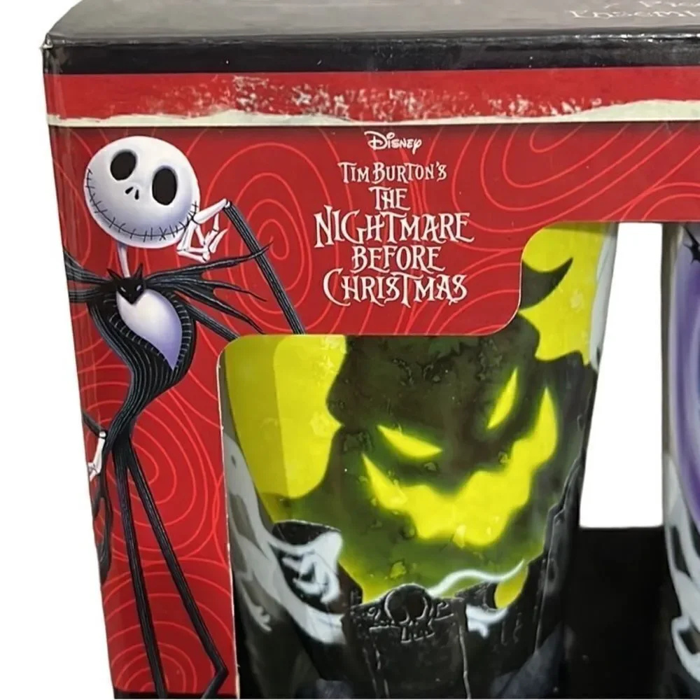 The Nightmare Before Christmas 2-Pc 16 oz Glassware Set